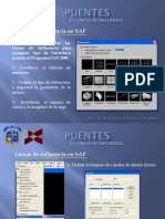 Curso de Puentes - IV - Lineas de Influencia SAP