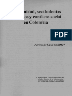 29 - (04) Modernidad - Sentimientos Negativos y Conflicto Social en Colombia (Fernando Cruz Kronfly)