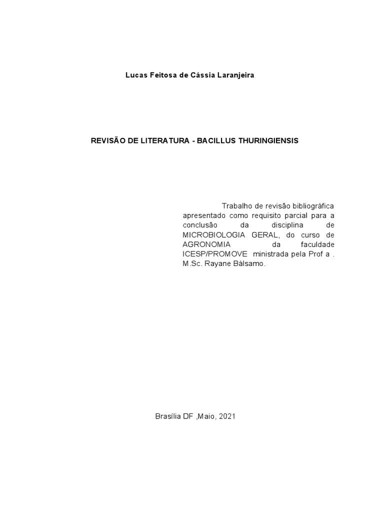 Modelo de Artigo de Revisão Bibliográfica 2015 | PDF | Inseticida ...