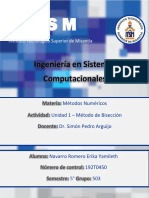 Act - U1 - Navarro Romero Erika Yamileth - Métodos Numéricos - ISC