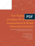 Assessing and Characterizing PUJ Routes in Albay's Tri-Nodal Cities