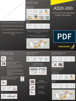 Cololisa A320 Safety Card