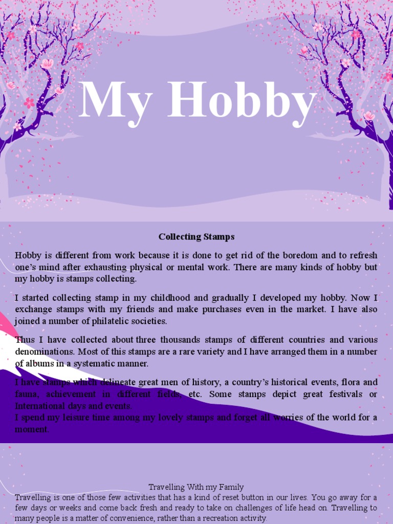 Stamp Collecting Hobby Guide | PDF | Hobbies | Postage Stamp
