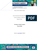 Evidencia - 3 - Ficha Antropológica y Test Físico