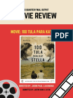 Movie Review: Movie: 100 Tula para Kay Stella