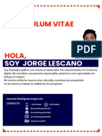 CV - Jorge Lescano Rodriguez Complet