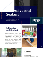 Adhesive & Sealant Presentation