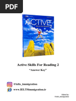 Active Skills For Reading 2: "Answer Key"