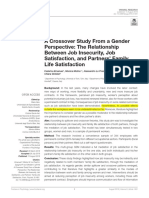 Emanuel, Molino y Presti - Relationship Between Job Insecurity, Job Satisfaction, and Partners Family Life Satisfaction