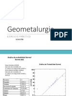 Geometalurgia Ejercicio Practico Solucio