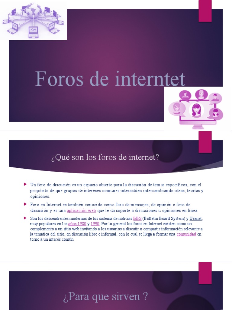 Foros de Internet | PDF | Foro de Internet | Redes de computadoras