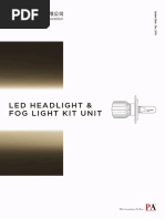 LED Headlight Fog Light Kit Catalog by Per-Accurate Inc (20101110)