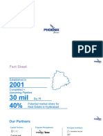 Fact Sheet: Phoenix Group - India's Largest Developer of Sustainable Commercial Real Estate