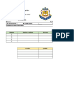 Examen Tercero de Secundaria Enero 2022