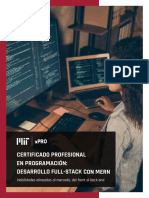 MIT XPro - Certificado Profesional en Programacion