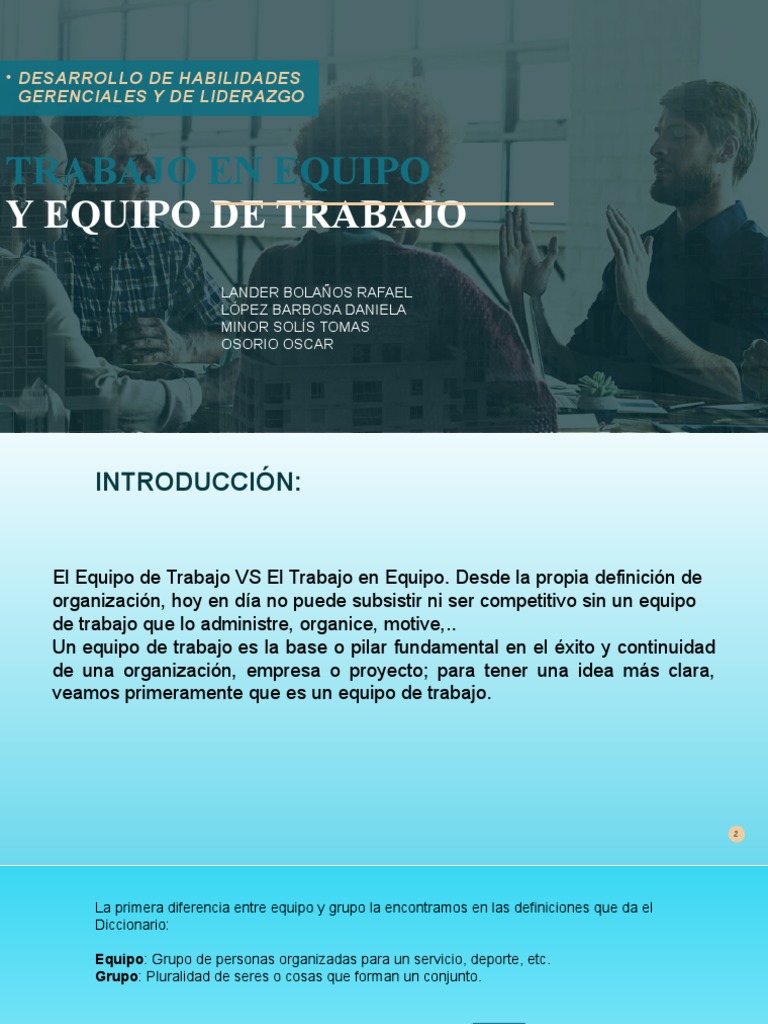 Claves del Trabajo en Equipo Efectivo | PDF | Liderazgo | Cognición