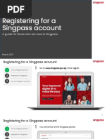 Registering For A Singpass Account