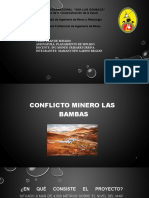 Conflicto Minero Las Bambas Trabajo BMT