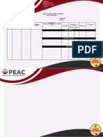 Subject: Quarter: Grade Level: Topic:: Sample Diary Curriculum Map Peac Inset 2020