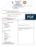 Detailed Lesson Plan in Kindergarten, Quarter 4, Week 2