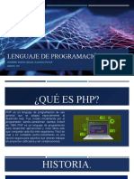 Lenguaje de Programación PHP