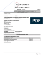 Safety Data Sheet: 1. Identification of The Substance/Preparation and of The Company/Undertaking