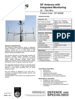 DF Antenna With Integrated Monitoring: 20 - 1300 MHZ Product Code: Df-A0068