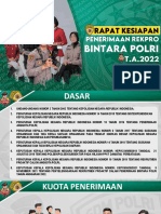 Paparan Ba Rekpro 2022