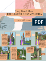 Story Board About: The Legend of Sampaguita