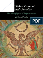 The Divine Vision of Dantes Paradiso The Metaphysics of Representation by William Franke