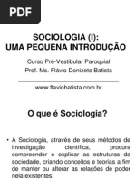 Sociologia Para Vestibular