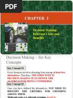 CHAPTER 4Decision Making and Relevant Information (1)