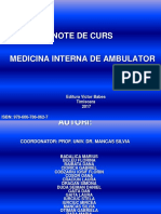 Medicina Interna de Ambulator Dr.ciorica