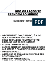 10.01.2020 Rompendo Os Lacos Te Prendem Ao Mundo