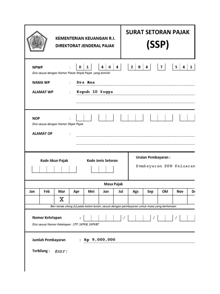 SSP Pajak PPN PT Griya Idaman Permai | PDF