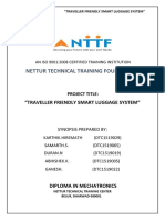Nettur Technical Training Foundation: "Traveller Friendly Smart Luggage System"