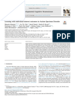 Learning With Individual-Interest Outcomes in Autism Spectrum Disorder