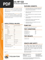 Cosmolubric HF-122 Data Sheet