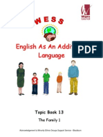 Topic Workbook 13 - The Family