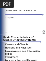 Introduction To OO SAD & UML: Slide 1