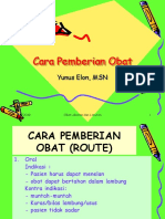 Cara Pemberian Obat