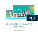 LOS VALORES EN EL AMBITO CULTURAL unidad 3