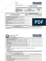 Compostela Valley State College: Course Syllabus