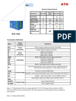 BLD100A Brushless DC Motor Controller Manual