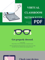 Virtual Classroom Netiquette