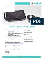 Tasche-Gehkeltundgefilzt