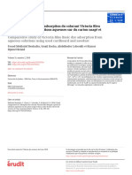 Étude Comparative de L'adsorption Du Colorant Victoria Bleu Basique À Partir de Solutions Aqueuses Sur Du Carton Usagé Et de La Sciure de Bois