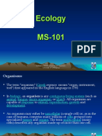 Definition and Scope of Ecology
