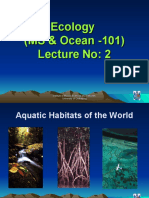 Aquatic Habitats and Ocean Chemistry