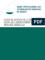 10 Guide Gestion de La Qualite Dans Les Laboratoires de Biologie Medicale 2017